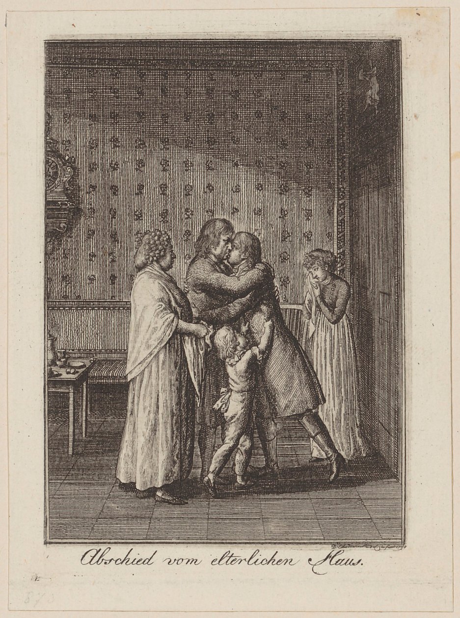 Despedida de Ludwig de Daniel Nikolaus Chodowiecki