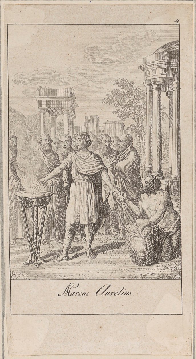 Lámina 4 para «Historia antigua, medieval y moderna» de Daniel Nikolaus Chodowiecki