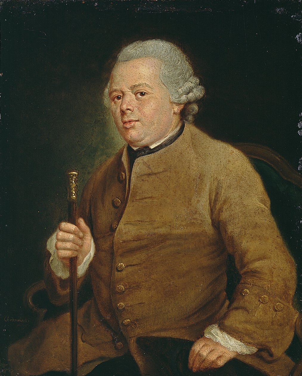El comerciante Marcus Levin (fallecido en 1790) de Daniel Nikolaus Chodowiecki