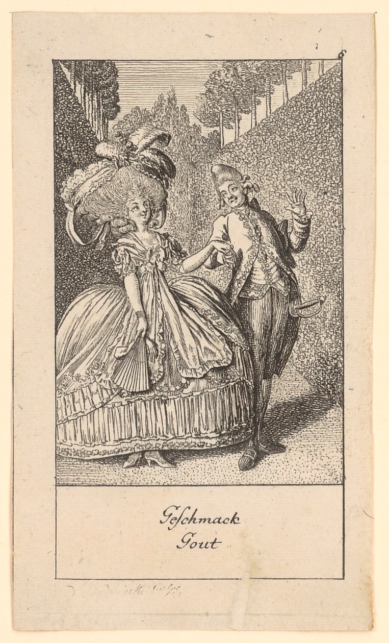 Gusto de Daniel Nikolaus Chodowiecki
