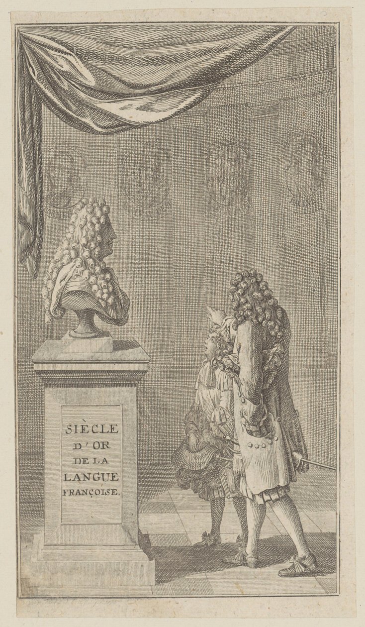 Edad de oro de la lengua francesa de Daniel Nikolaus Chodowiecki