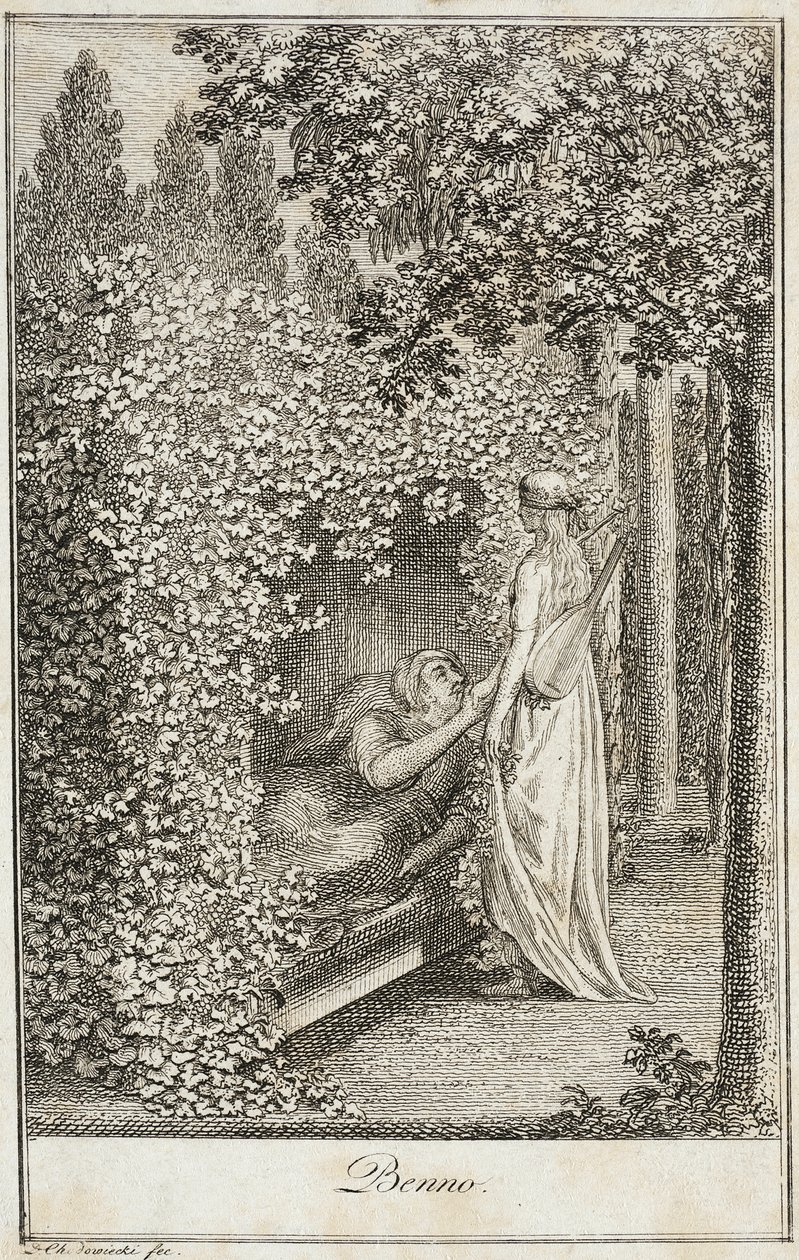 Ilustración para el «Almanaque de Becker de 1800» de Daniel Nikolaus Chodowiecki
