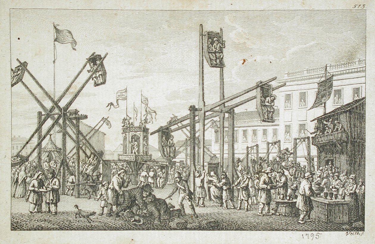 Ilustración para «Pintura de San Petersburgo» de Storch de Daniel Nikolaus Chodowiecki