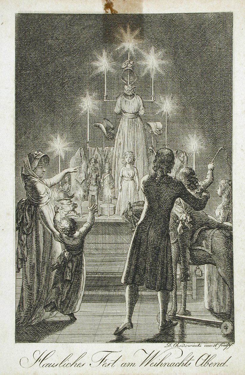Ilustraciones para «El almanaque de Lang de 1799» de Daniel Nikolaus Chodowiecki
