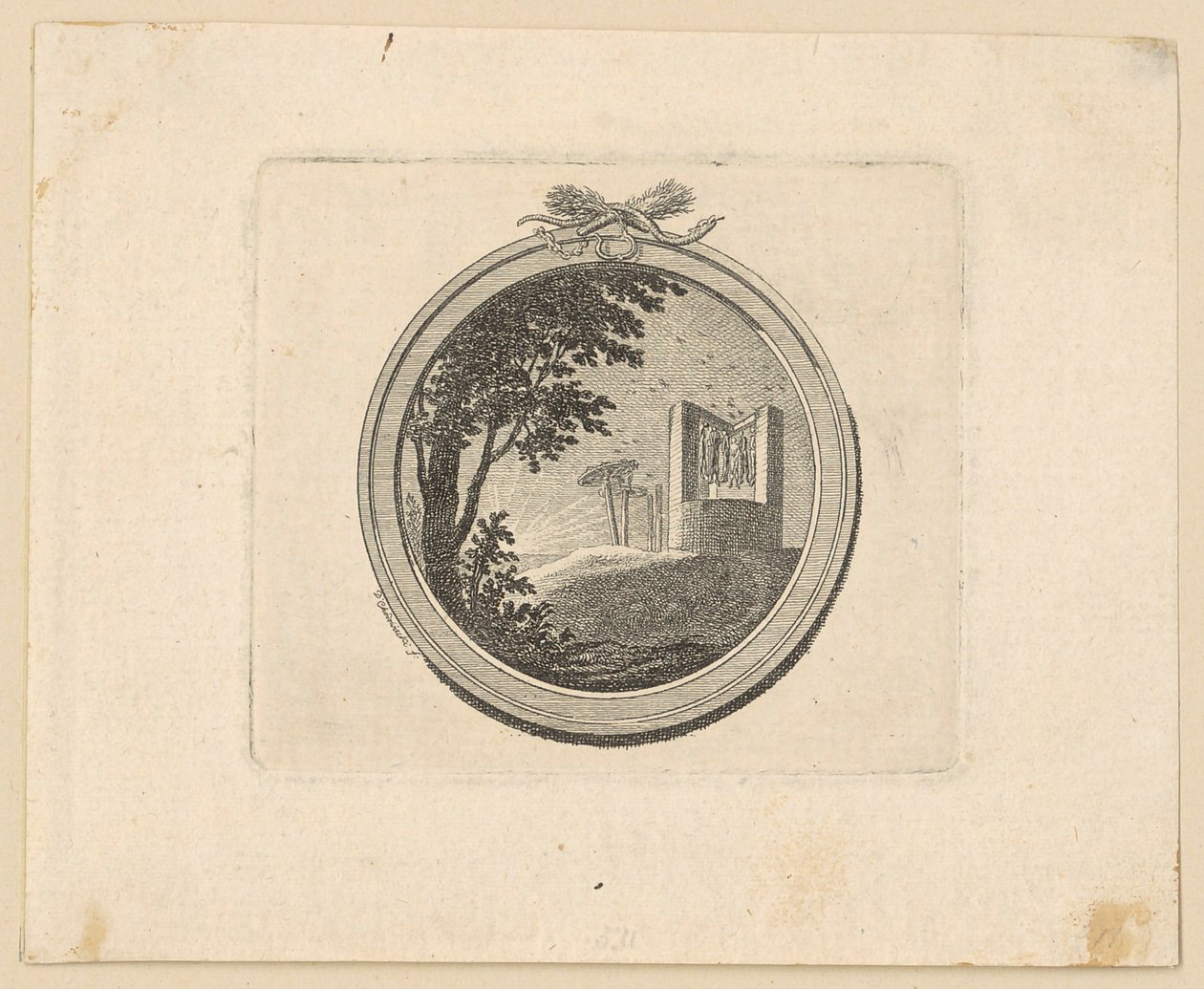 Ilustración de portada de «Carl von Carlsberg», de Salzmann de Daniel Nikolaus Chodowiecki