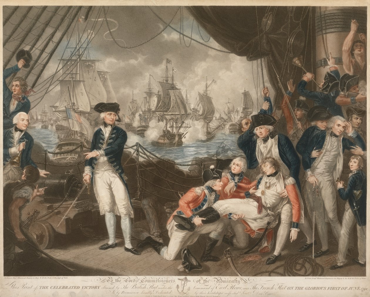 La célebre victoria ... el glorioso primero de junio de 1794 de Daniel Orme