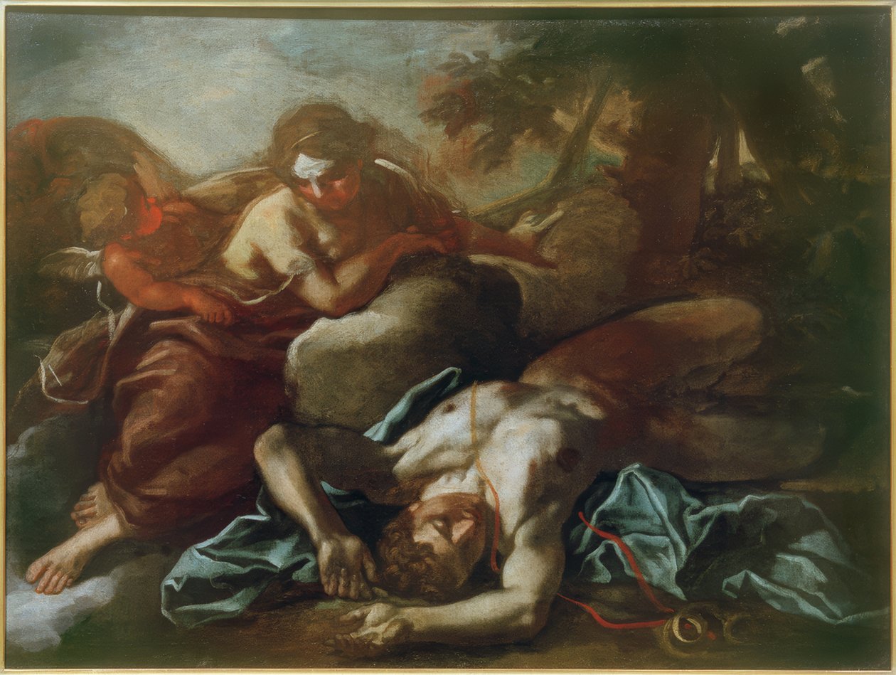 Venus lamenta la muerte de Adonis de Daniel Seiter