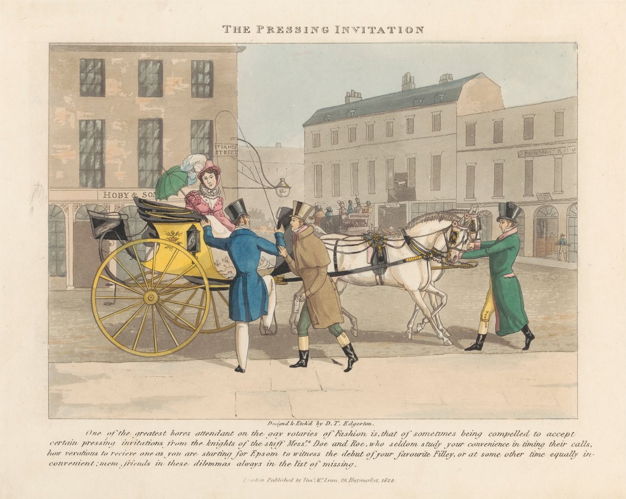 Los aburridos de moda, o los coolers de la alta sociedad de Daniel Thomas Egerton