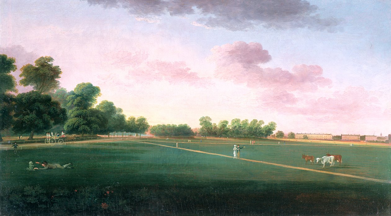 Vista de Hyde Park, siglo XIX de Daniel Turner