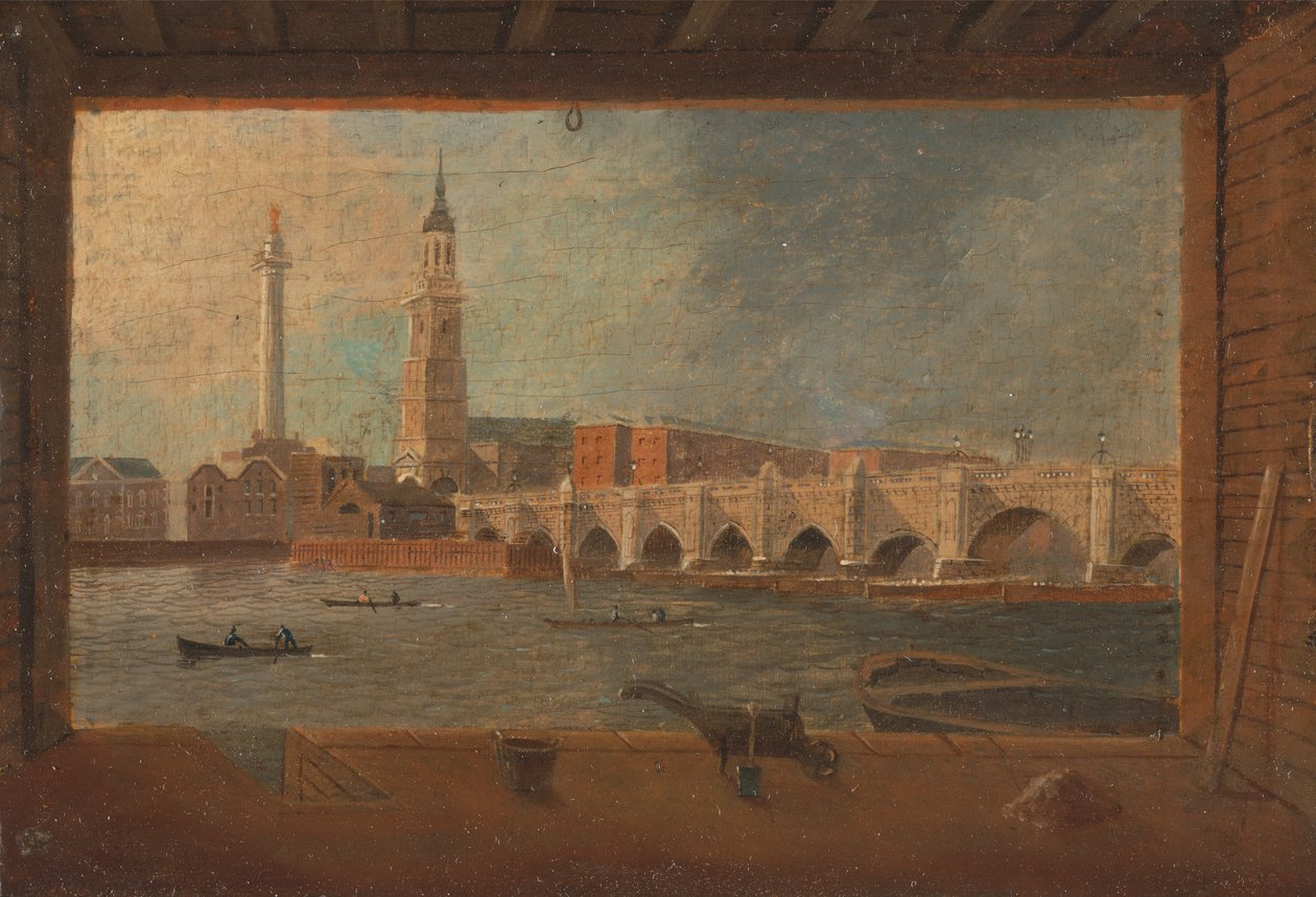 Vista del Puente de Londres de Daniel Turner