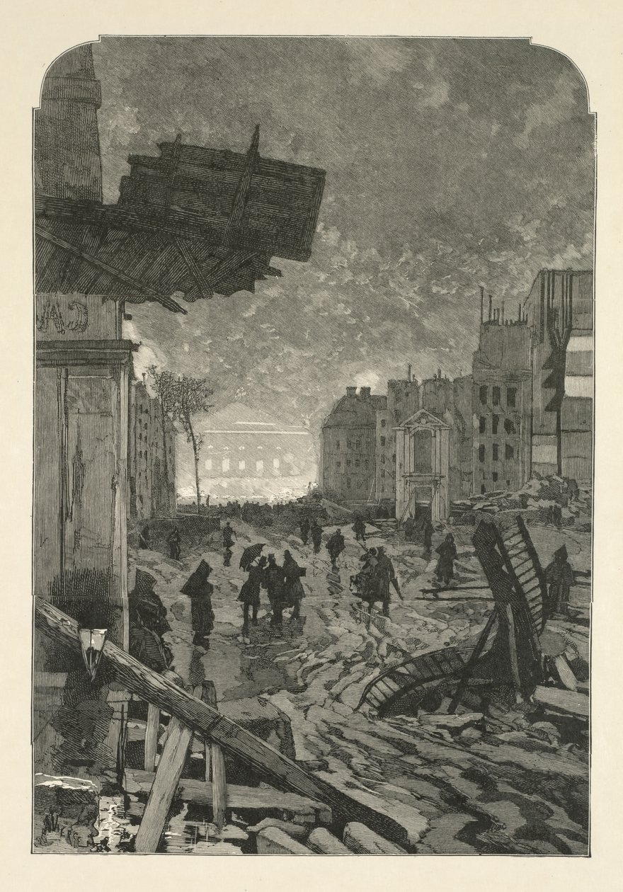 Demolición, 1869 de Daniel Urrabieta Vierge