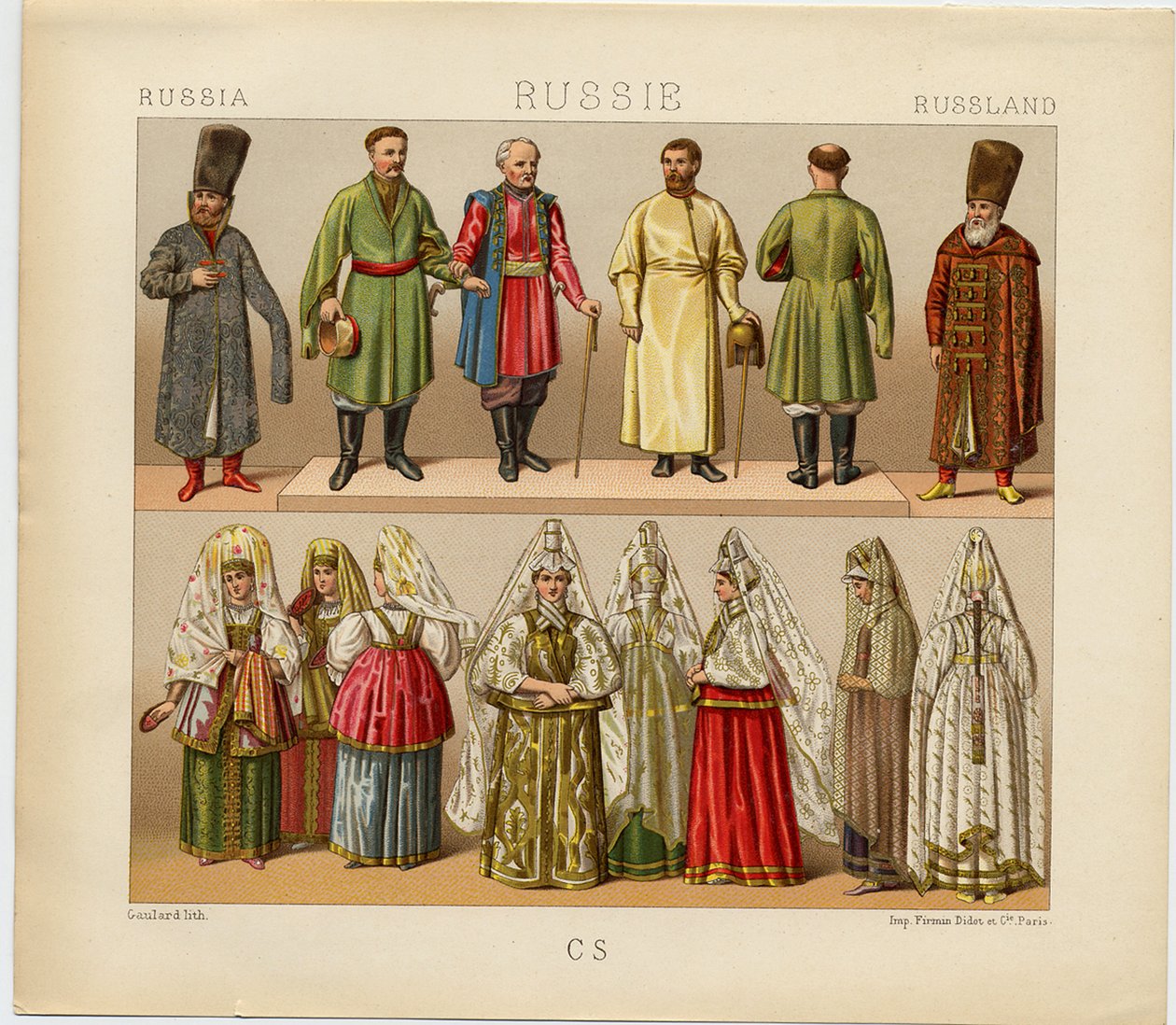 Vestimenta rusa, 1880 de Daniel Urrabieta Vierge
