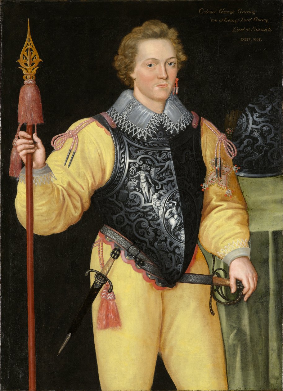 Retrato de un hombre, posiblemente Sir Robert Sidney (1563-1626) de Daniël van den Queborn