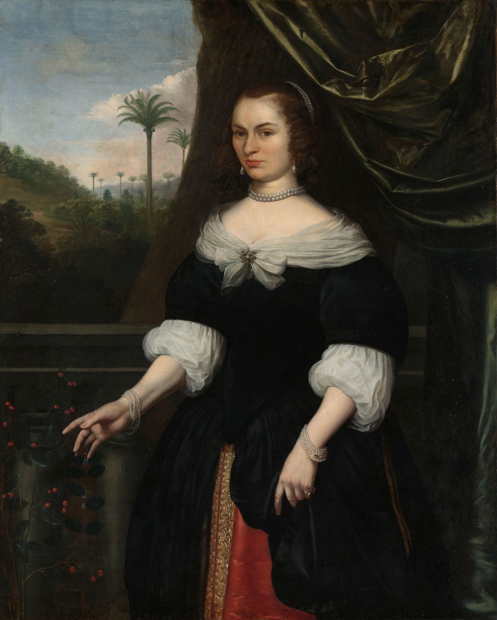 Retrato de Dina Lems, esposa de Jan Valckenburgh
Retrato de Dina Lems, esposa de Jan Valckenburgh de Daniel Vertangen (signed by artist)