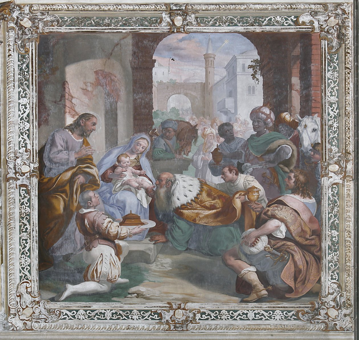 Adoración de los Magos de Daniele Crespi