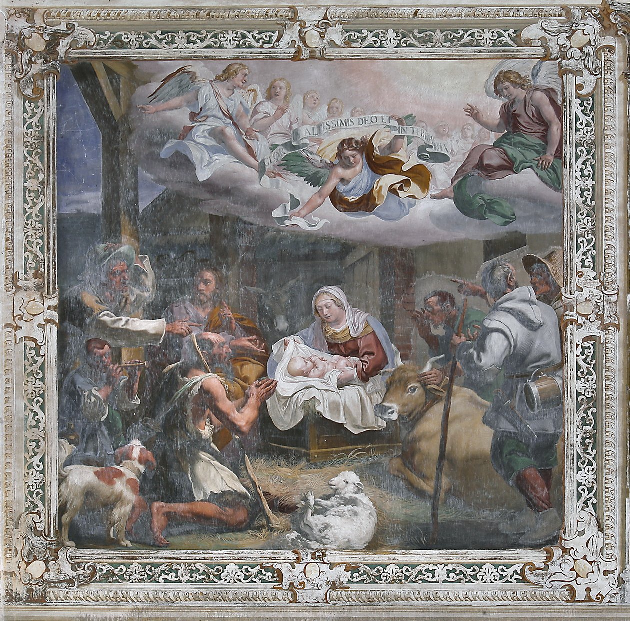 Adoración de los pastores de Daniele Crespi