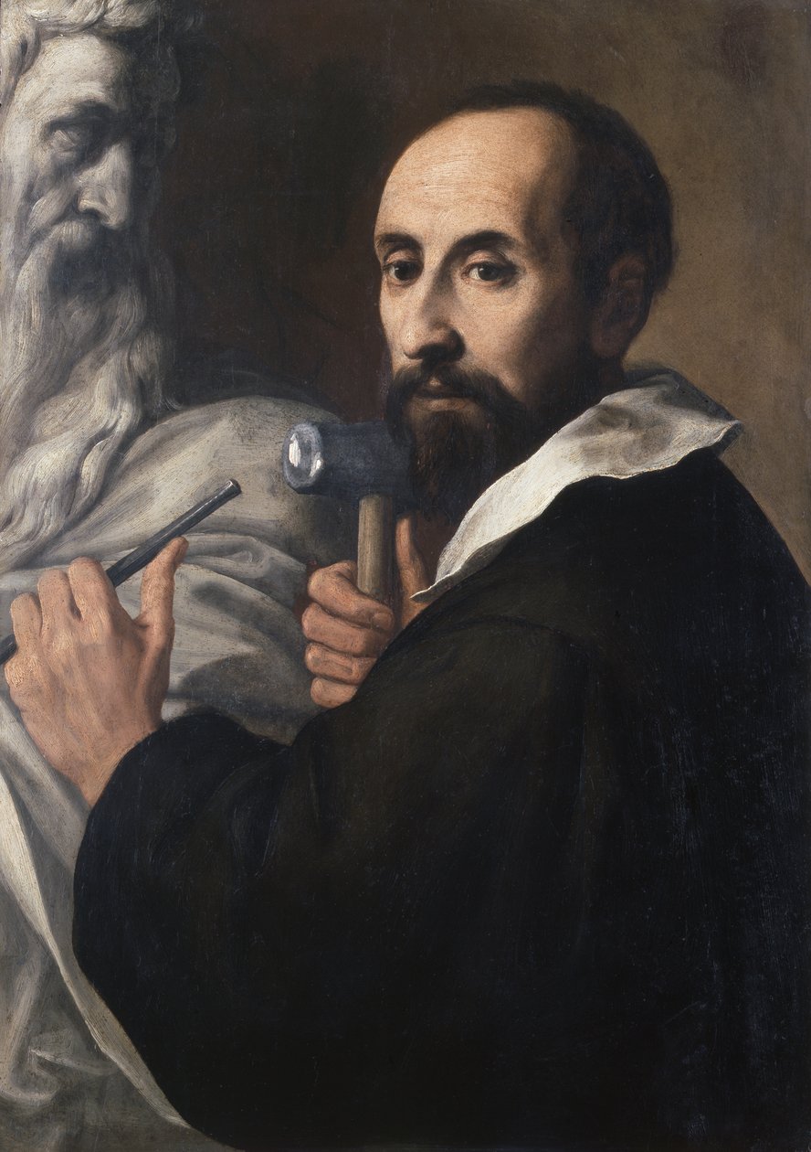 Retrato de un escultor, c.1625 de Daniele Crespi