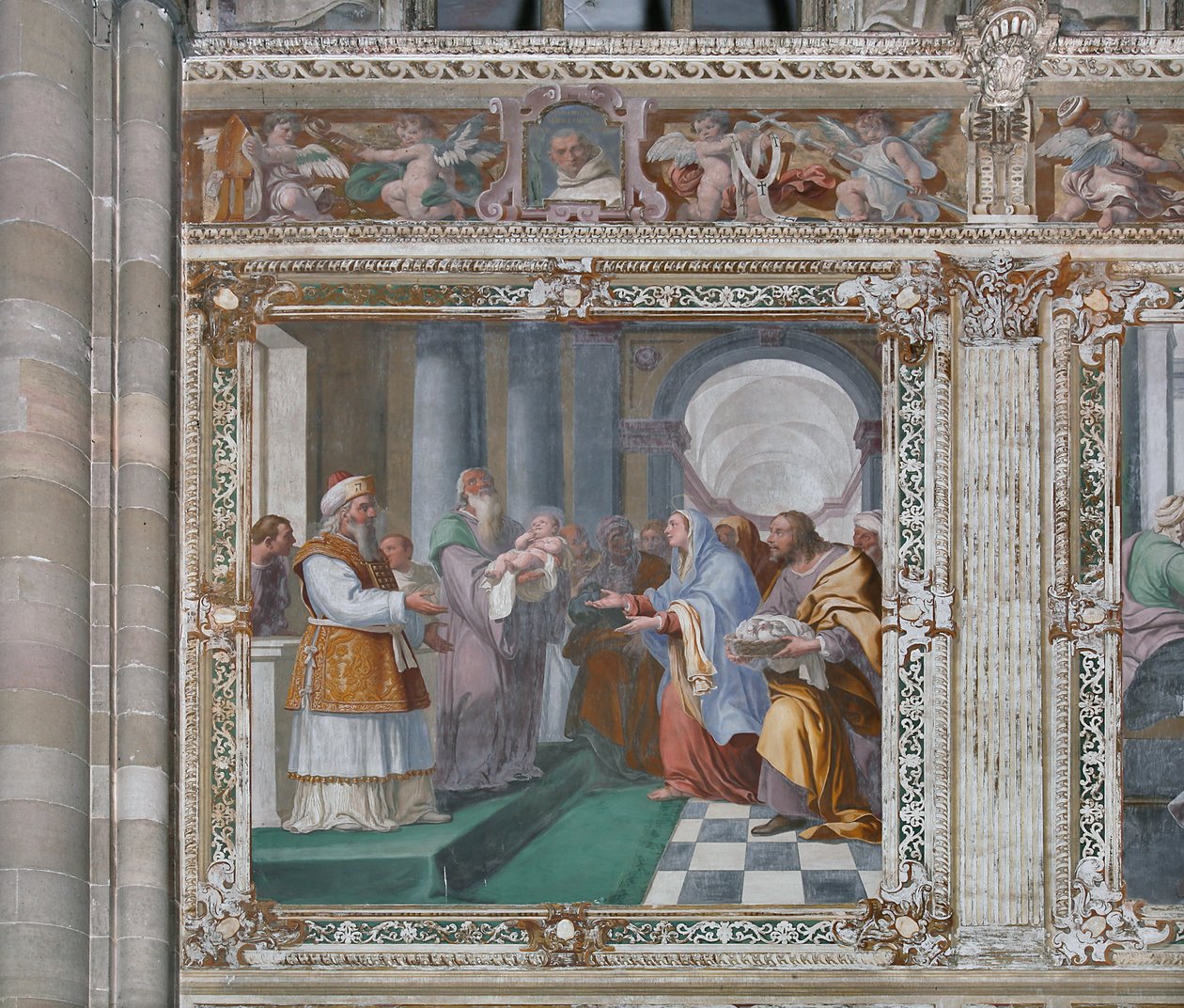 Presentación en el Templo de Daniele Crespi