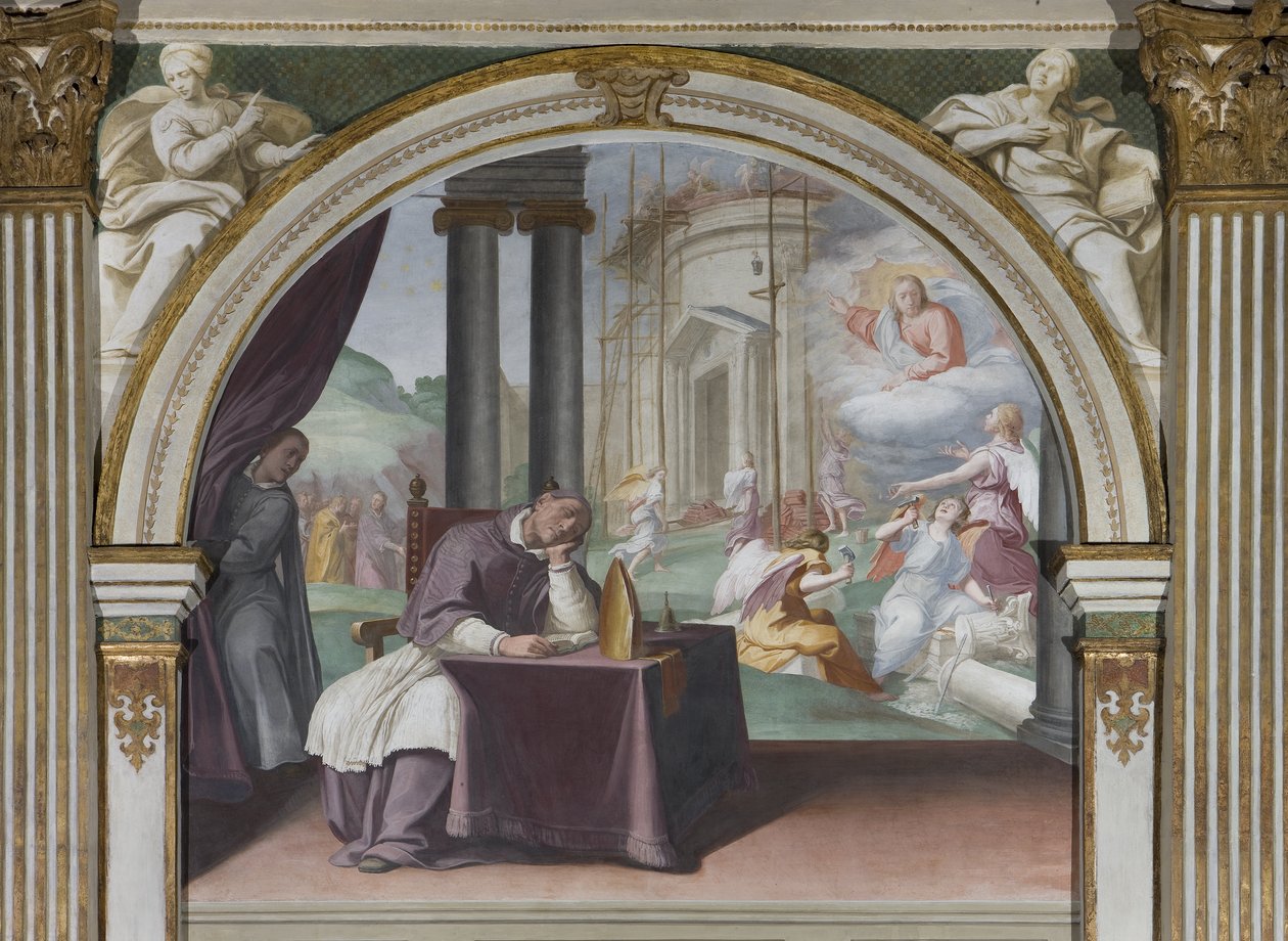 El sueño de San Hugo, 1629 de Daniele Crespi