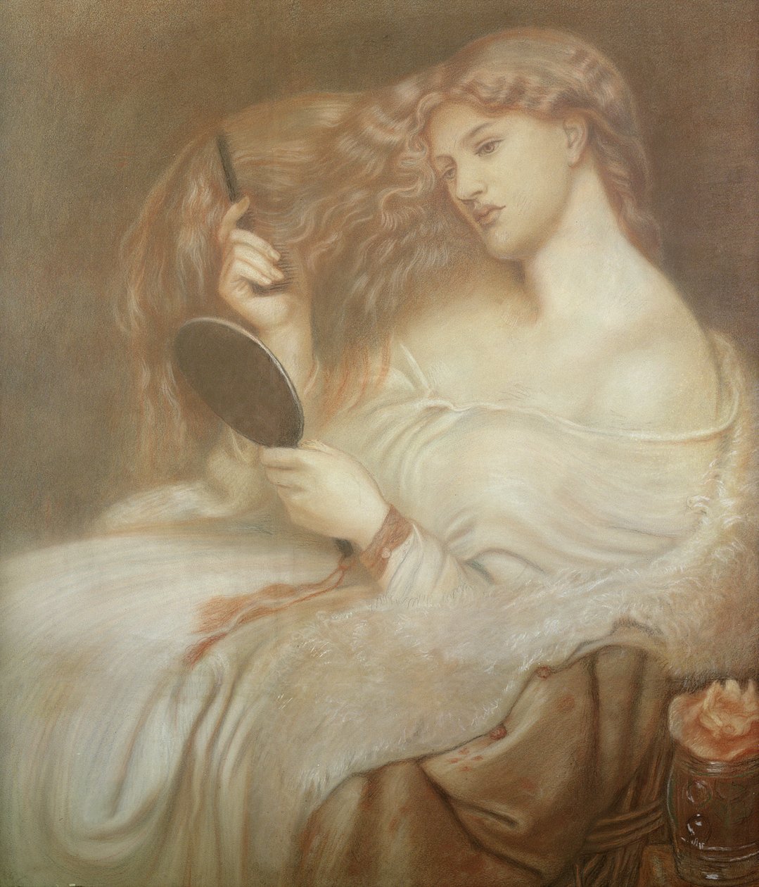 Lady Lilith, c.1867-68 de Dante Gabriel Charles Rossetti