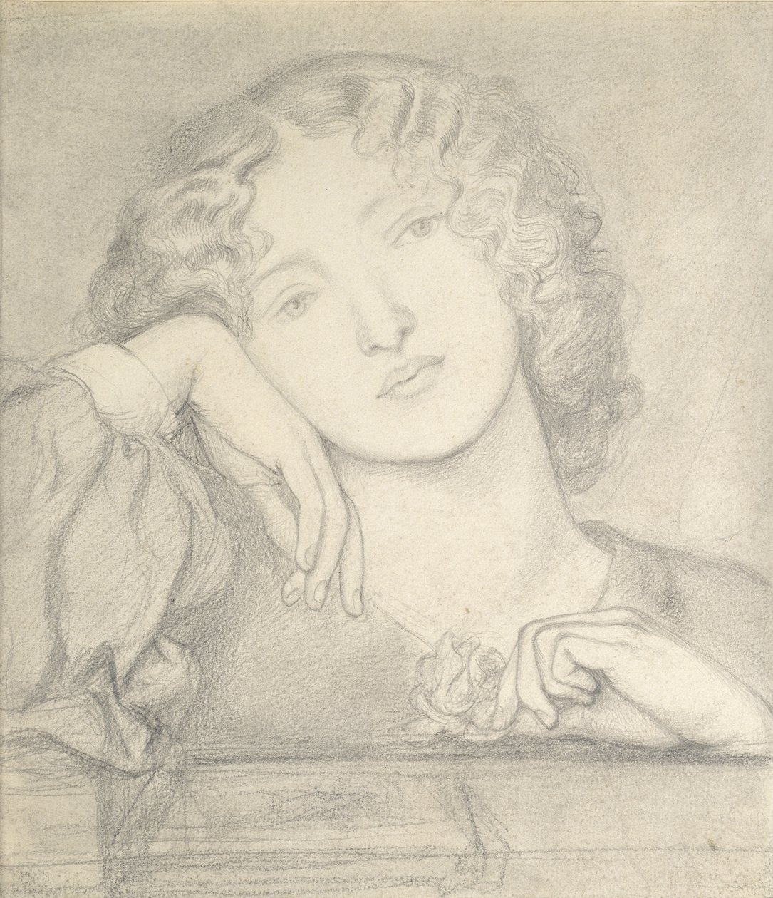 Monna Rosa, siglo XIX de Dante Gabriel Charles Rossetti