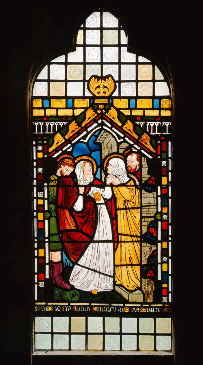 La Visitación, 1861 de Dante Gabriel Charles Rossetti
