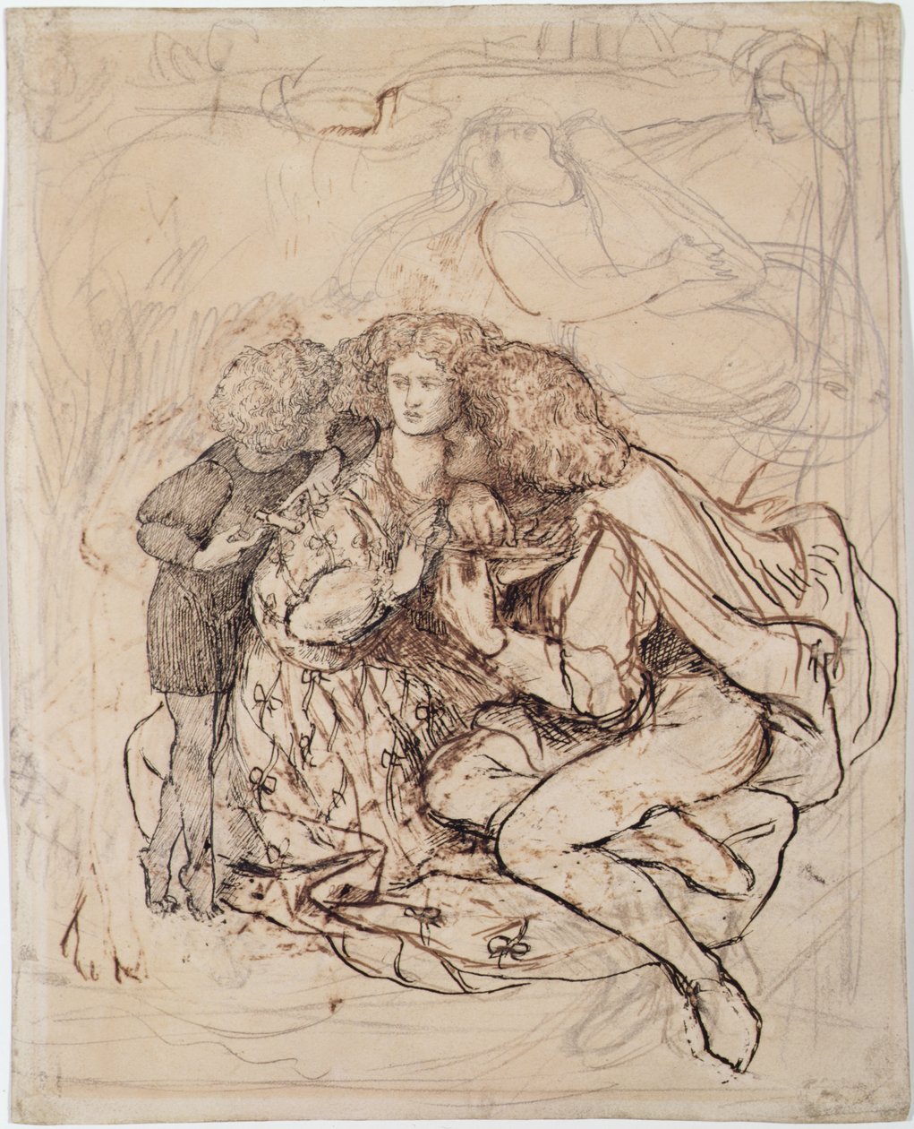 Cuna de gato de Dante Gabriel Charles Rossetti