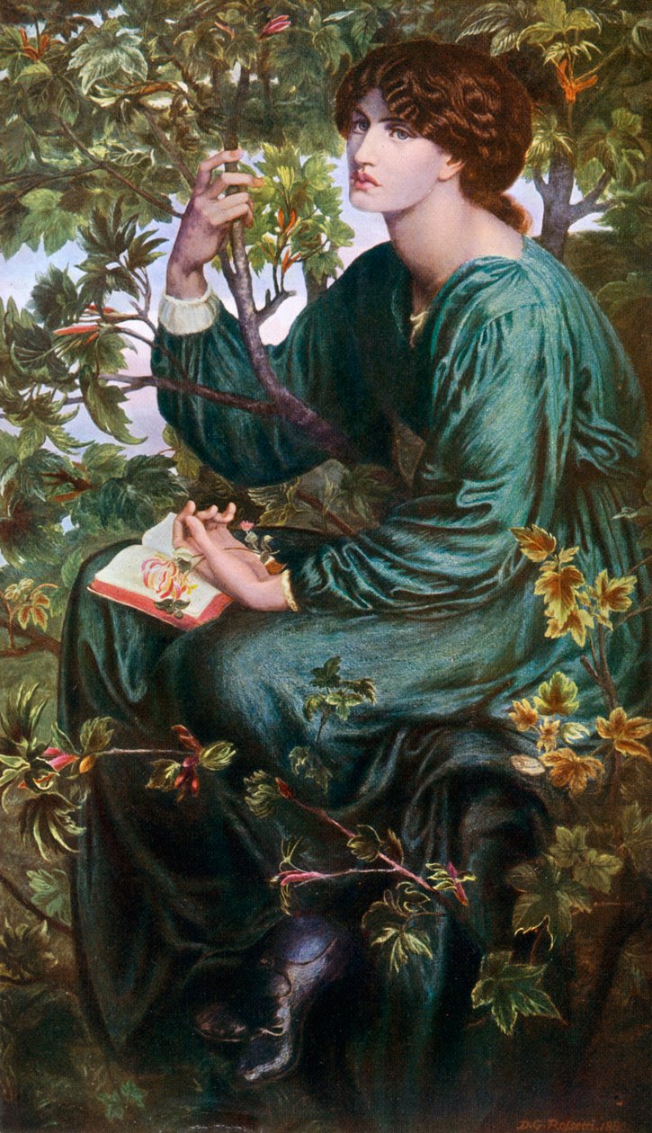 Sueño diurno, 1880 de Dante Gabriel Charles Rossetti