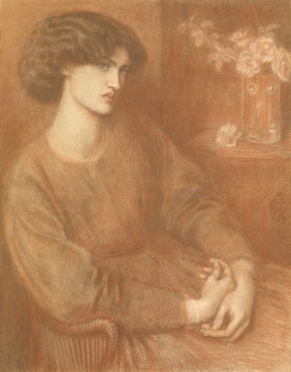 Jane Morris de Dante Gabriel Charles Rossetti