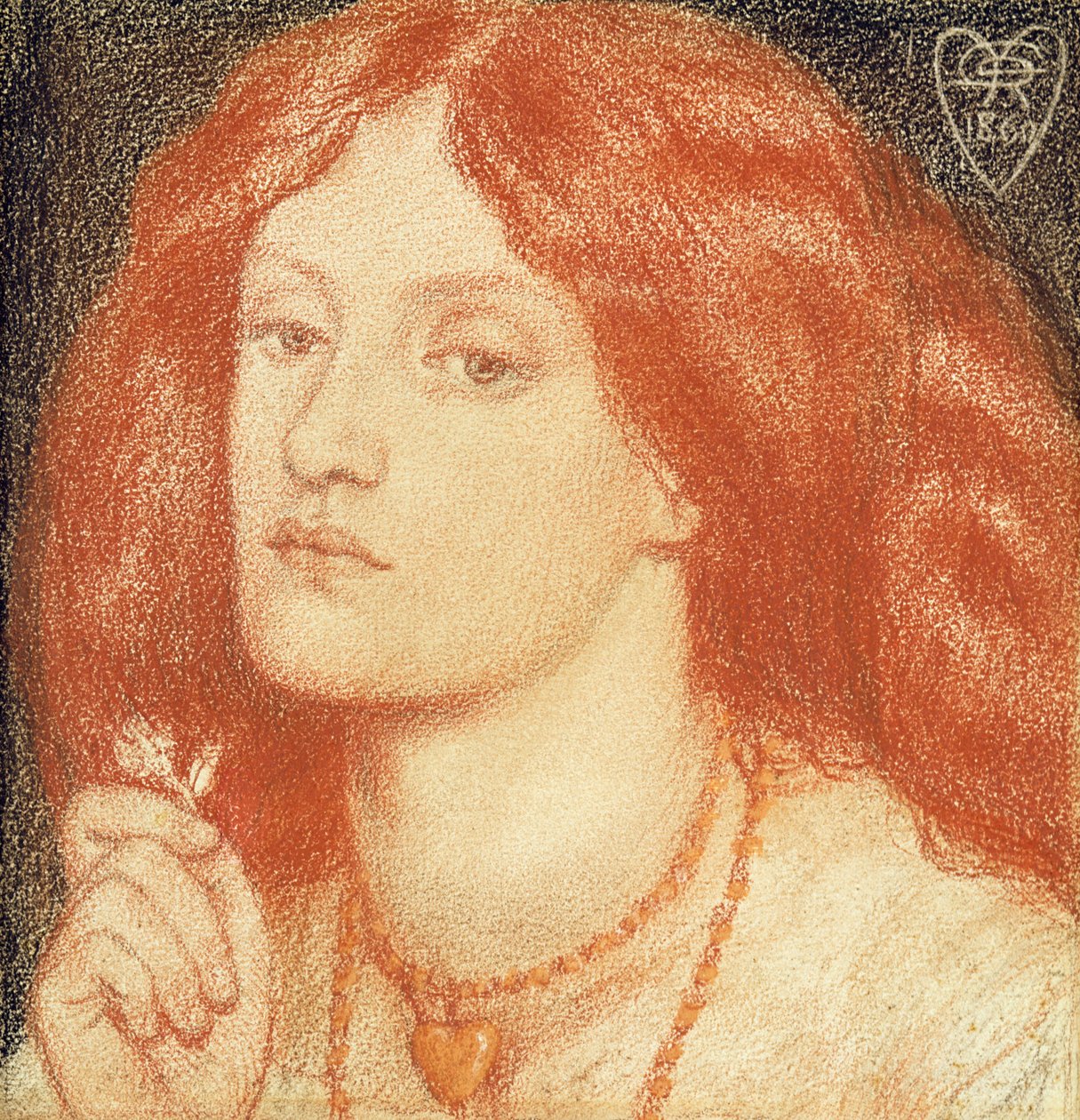 Retrato de Elizabeth Siddal (1834-62) de Dante Gabriel Charles Rossetti