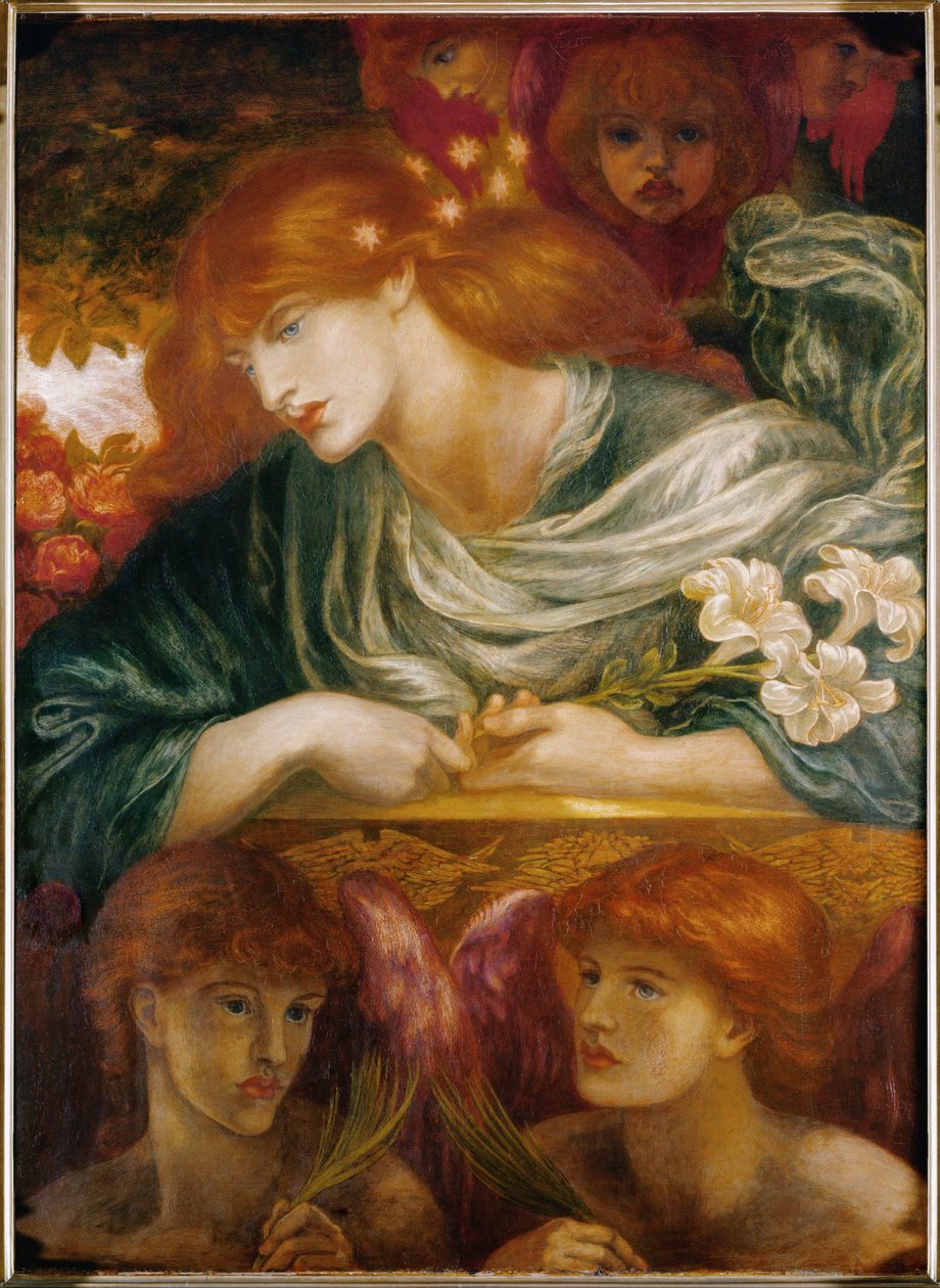 La beata Damozel de Dante Gabriel Charles Rossetti