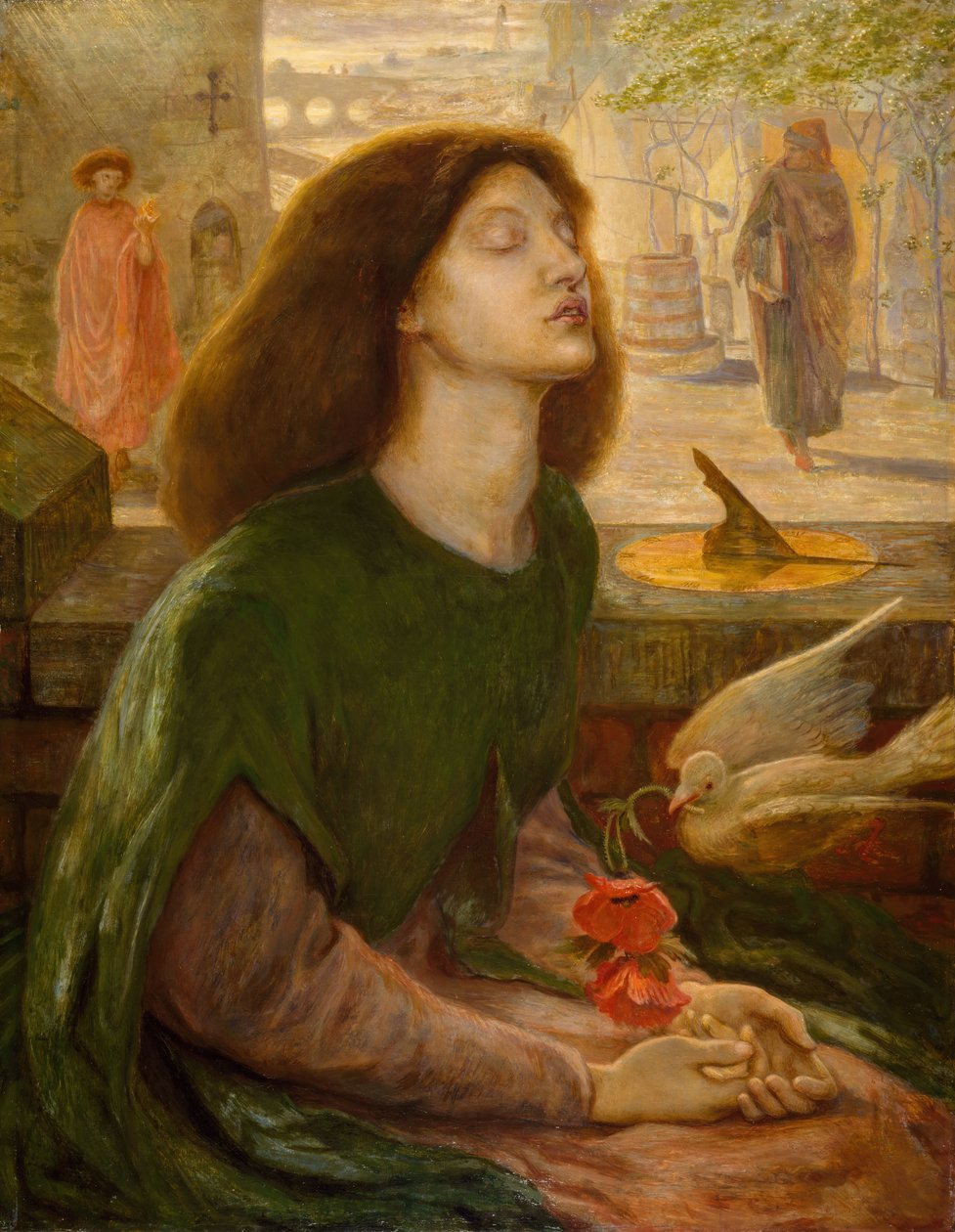 Beata Beatrix de Dante Gabriel Rossetti