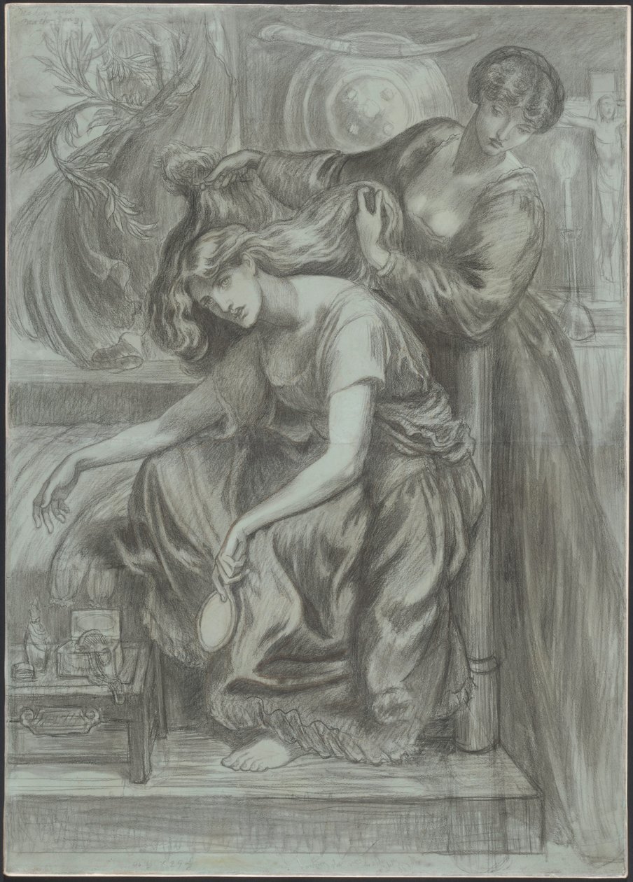 El canto fúnebre de Desdémona de Dante Gabriel Rossetti