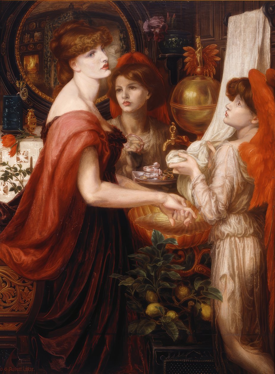 La Mano Hermosa de Dante Gabriel Rossetti