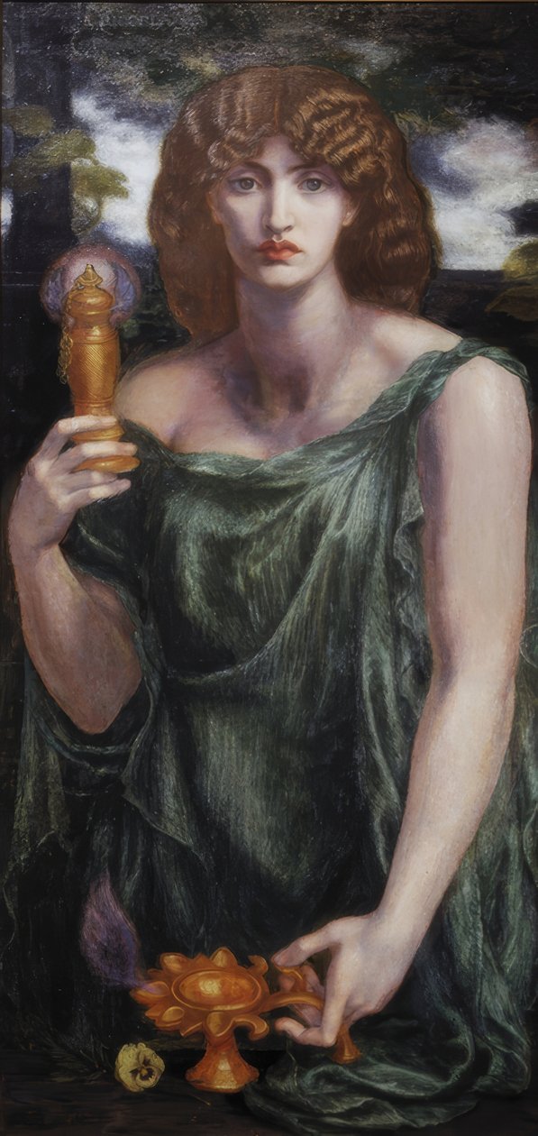 Mnemosyne de Dante Gabriel Rossetti