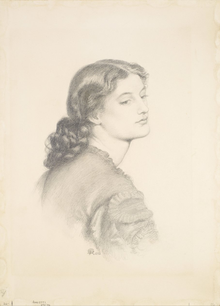 Retrato de Ada Vernon de Dante Gabriel Rossetti