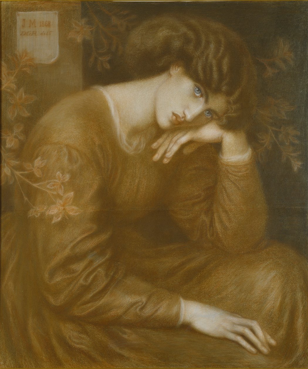 Ensueño, 1868 de Dante Gabriel Rossetti