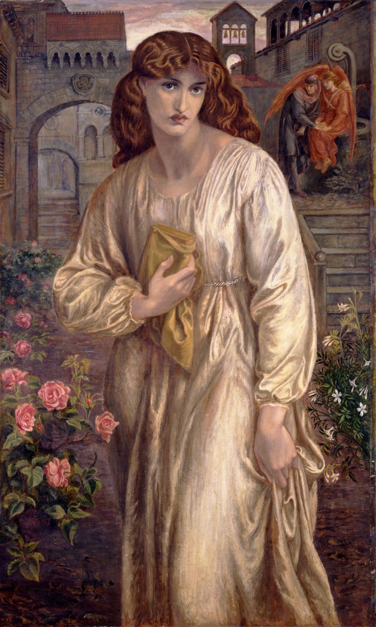 Saludo de Beatriz de Dante Gabriel Rossetti