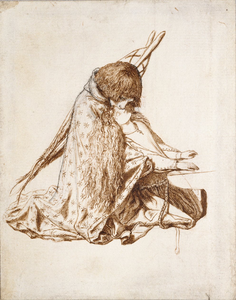 Santa Cecilia de Dante Gabriel Rossetti