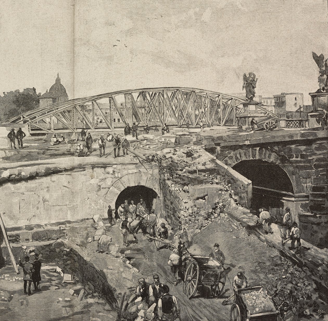 Obras en el Puente Sant