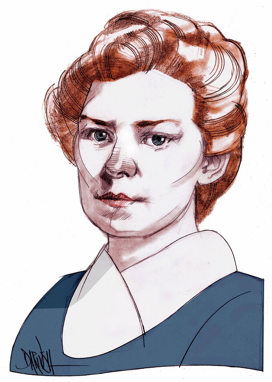 Ethel Lilian Boole Voynich, 2013 (dibujo digital a lápiz de color)