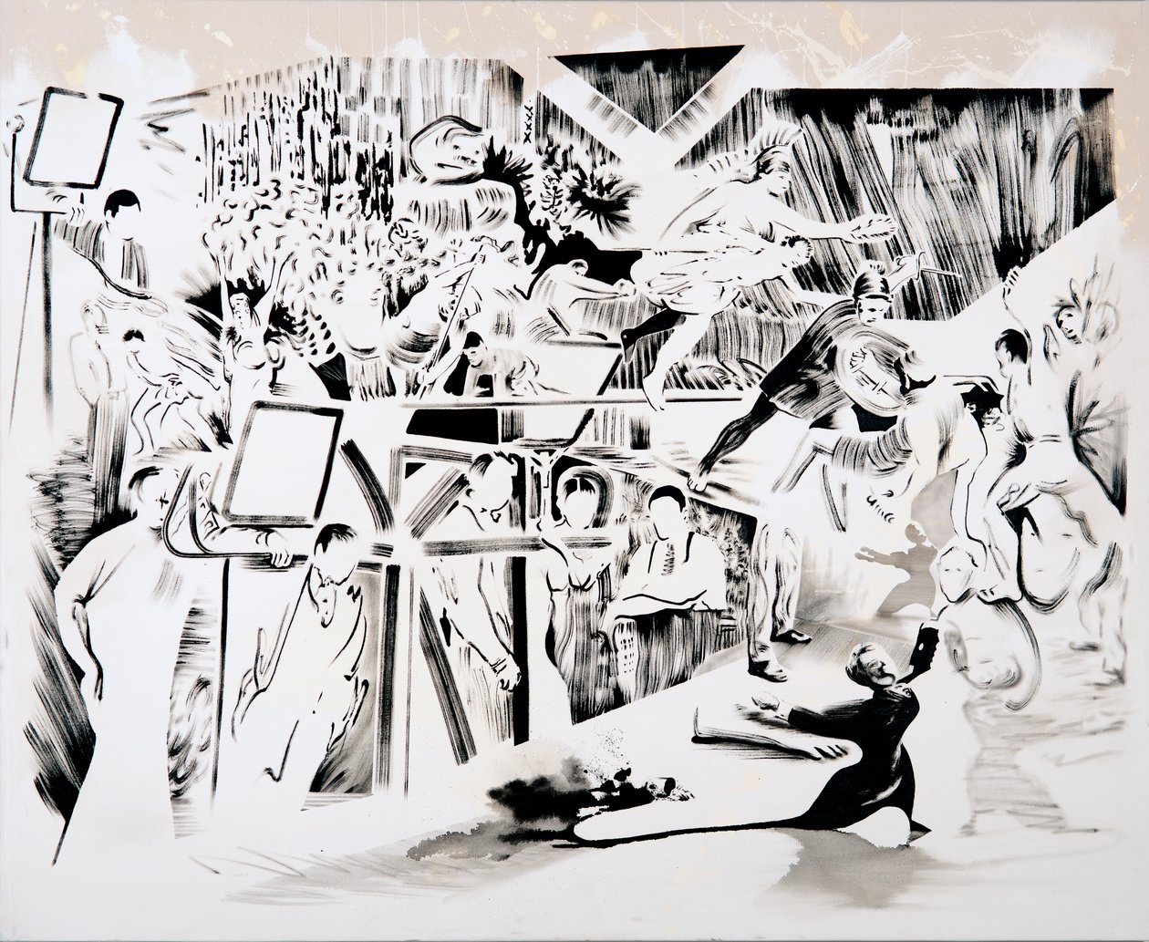 RFK, 2018 (óleo sobre lienzo) de Darren Coffield