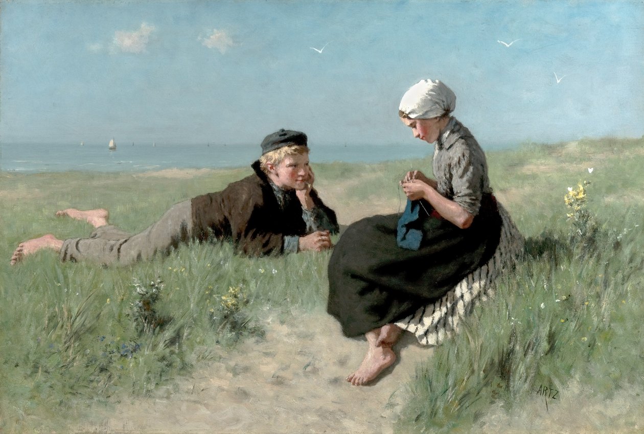Amor de cachorro de David Adolph Constant Artz