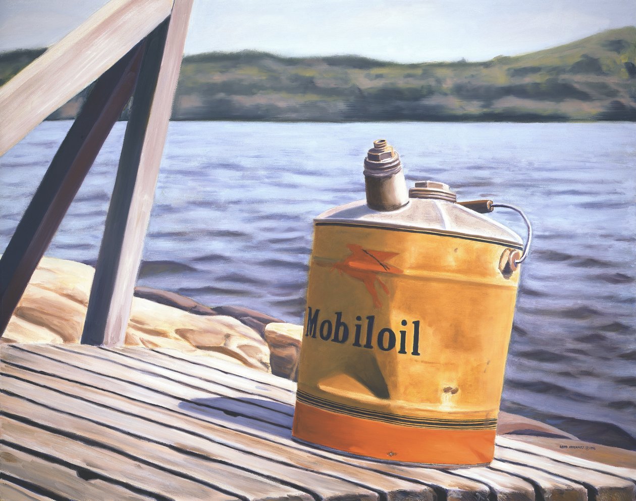 Un día en el lago, 1996 de David Arsenault