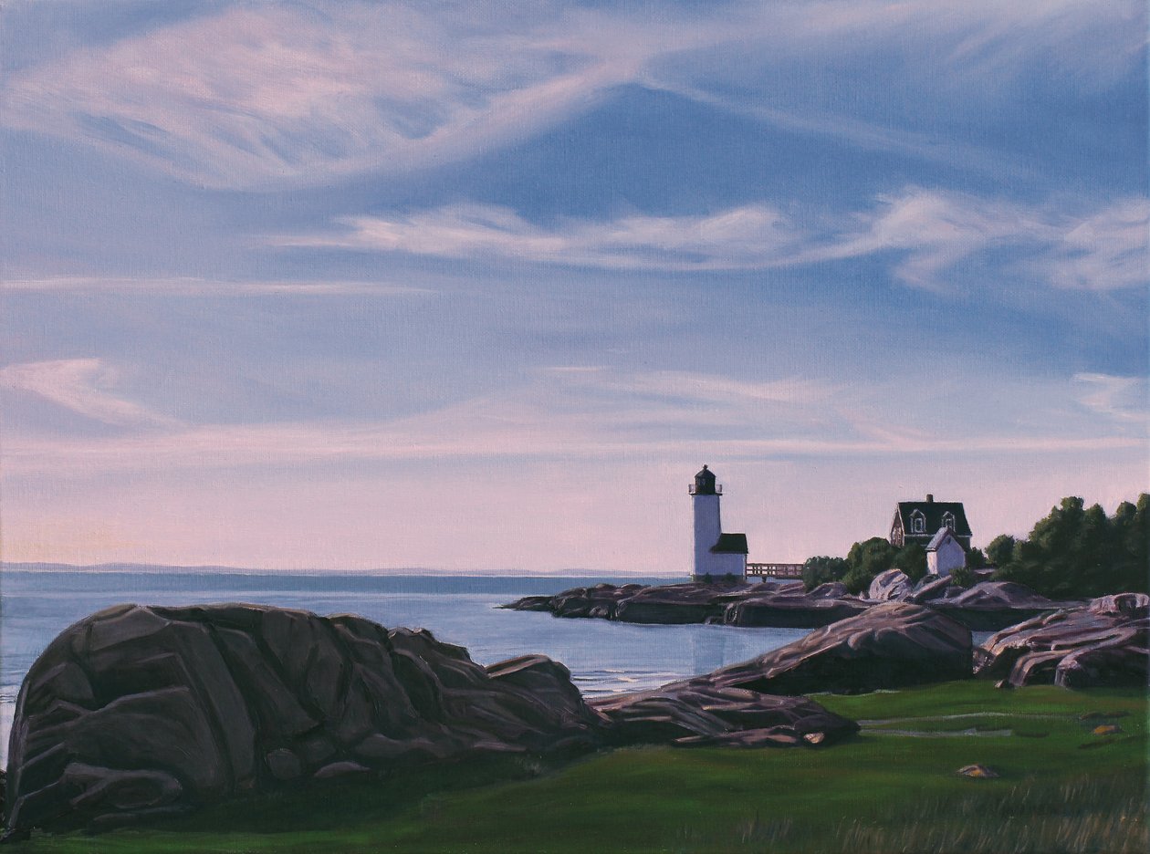 Luz de Squam al atardecer, 2014 de David Arsenault