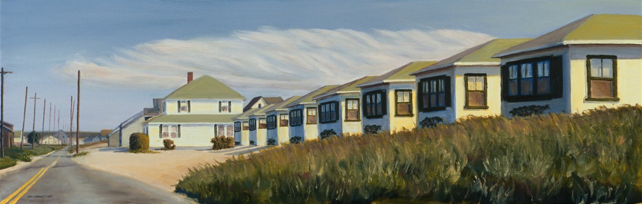 Esperando en la fila, 2001 de David Arsenault