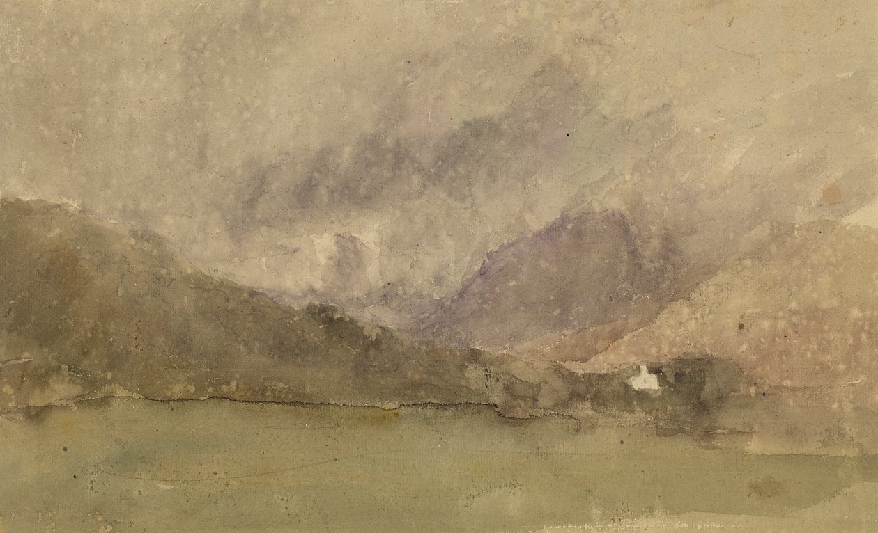 Capel Curig, Caernarvonshire, Gales de David Cox