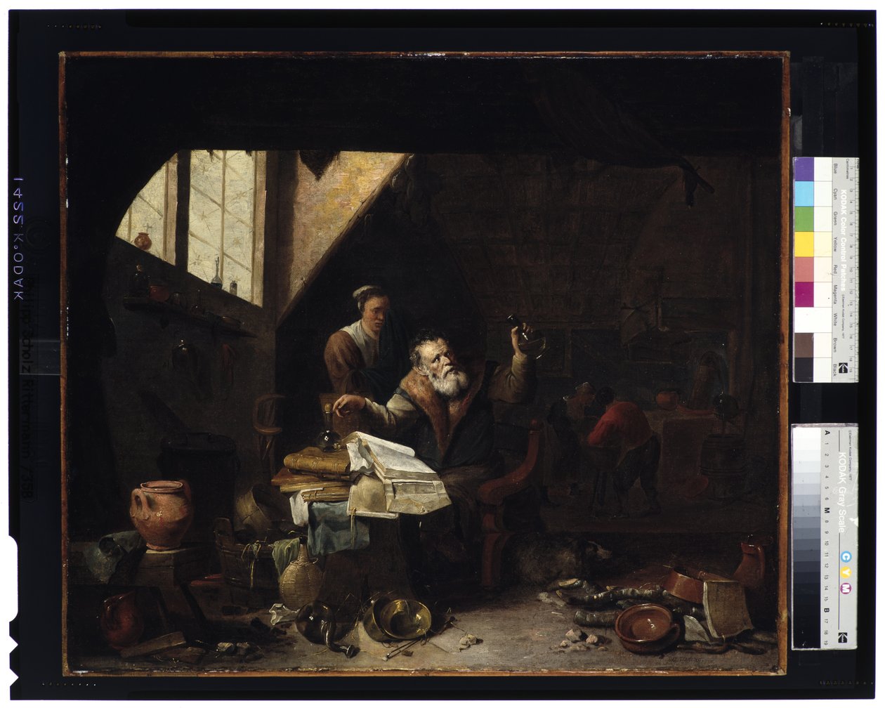 El médico charlatán, c.1640 de David III Ryckaert