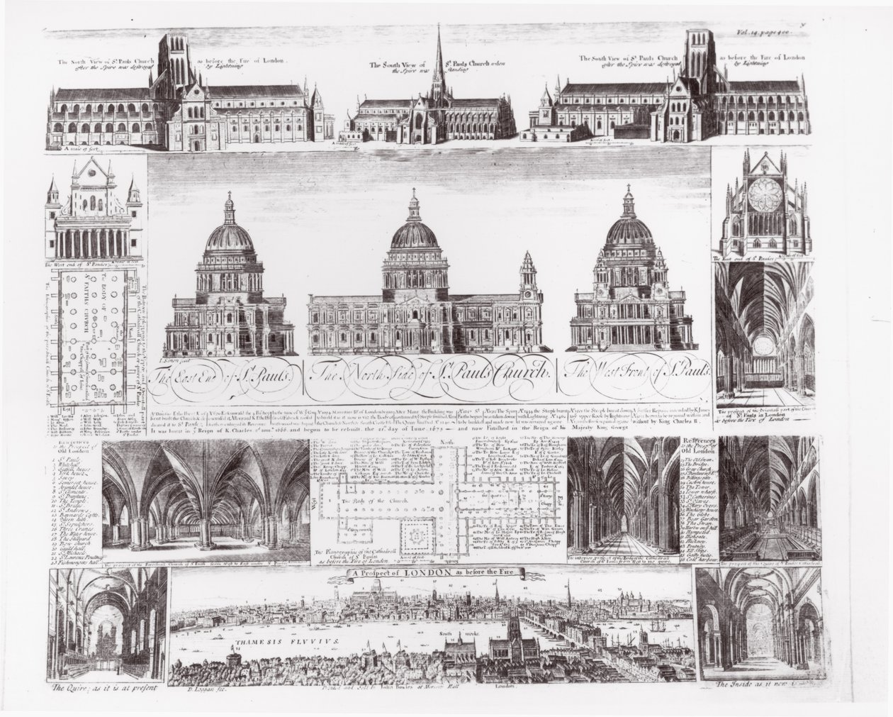Catedral de San Pablo de David Loggan