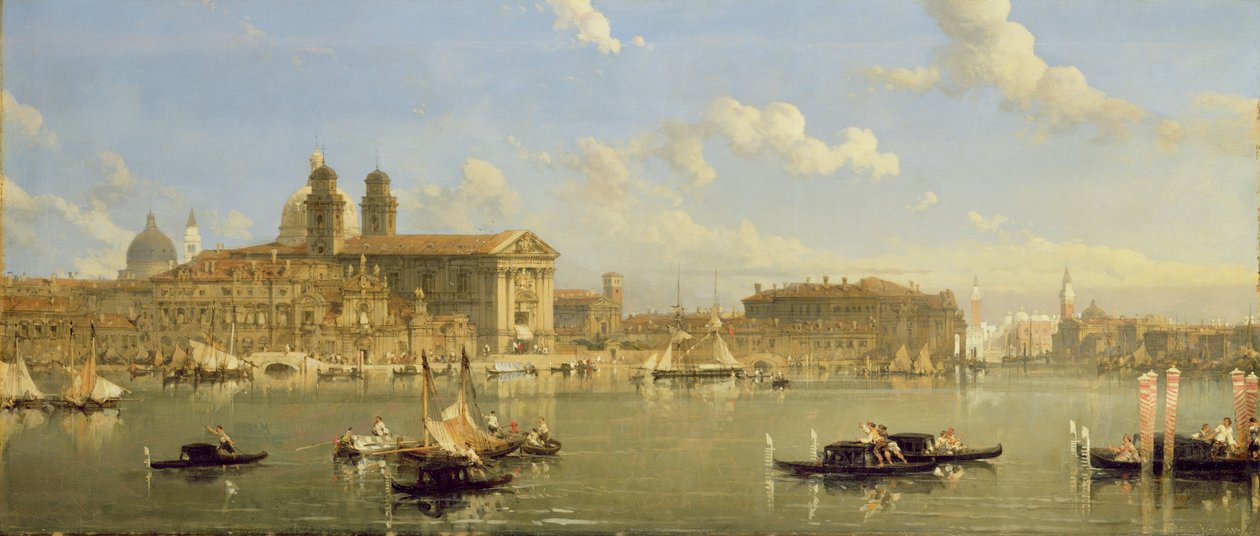La Giudecca, Venecia, 1854 de David Roberts